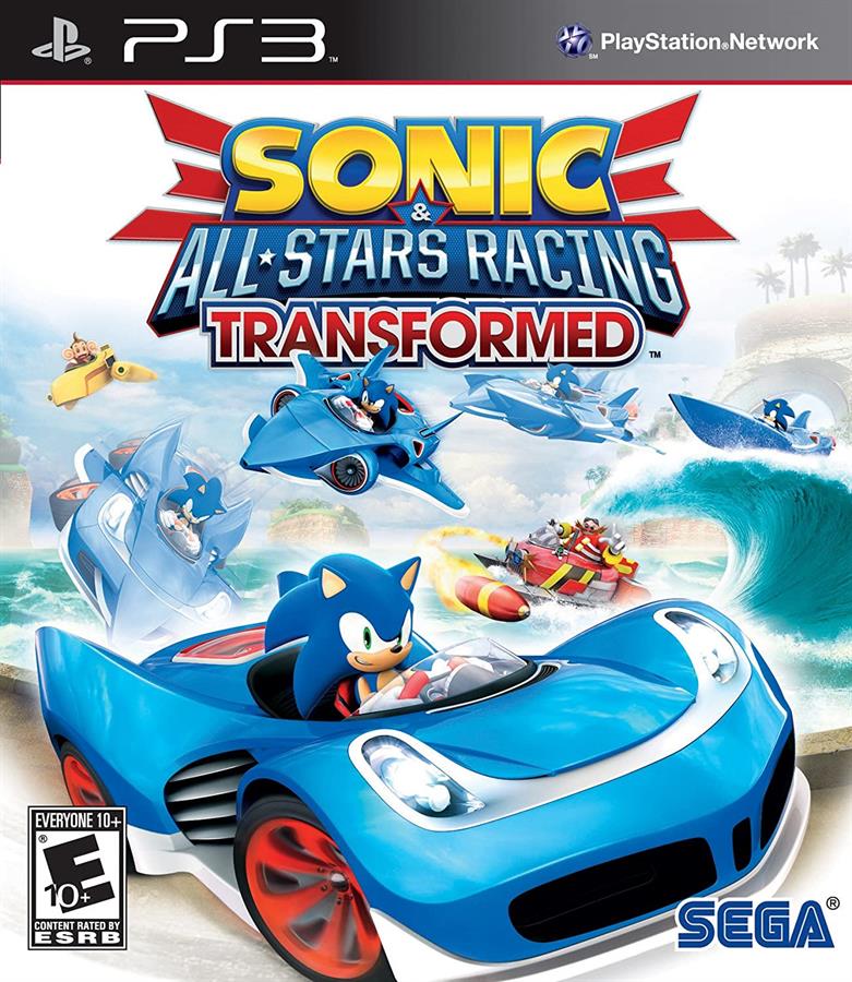 PS3 - SONIC AND SEGA ALL-STARS RACING TRANSFORMED