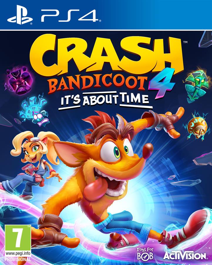 PS4 - CRASH 4 IT´S ABOUT TIME