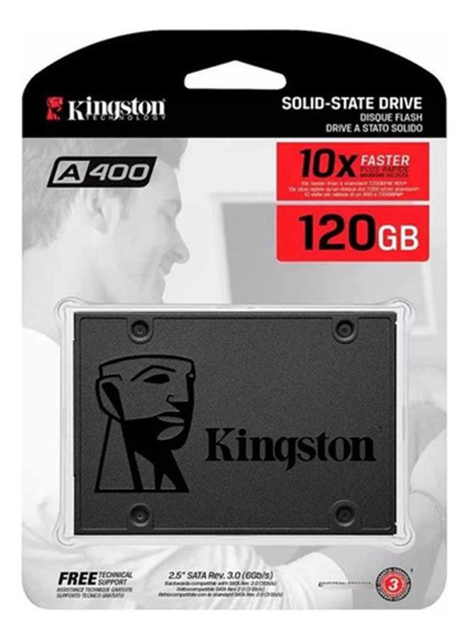 DISCO SSD KINGSTON A400 120 GB SATA INTERNO 7mm