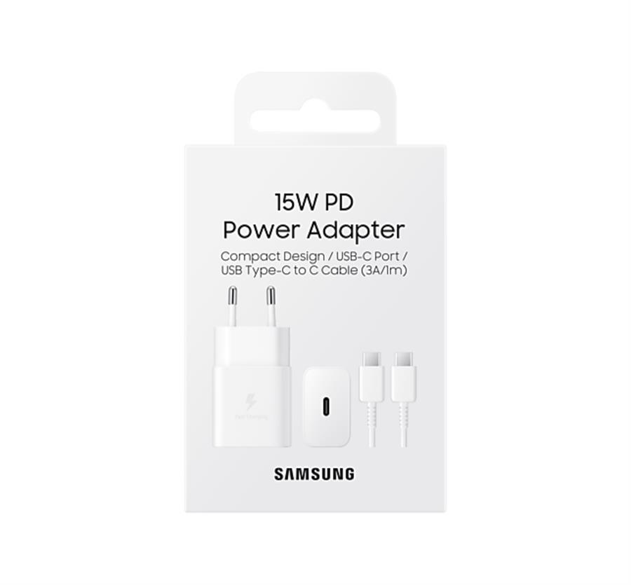 CARGADOR SAMSUNG TIPO C + CABLE T-1510