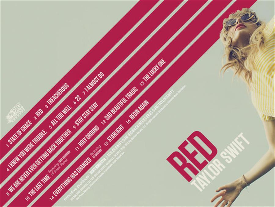 Cd - Taylor Swift - Red Estandar