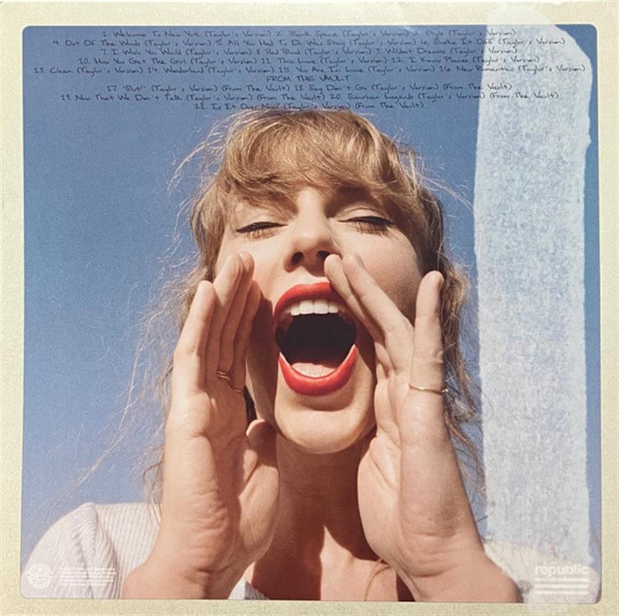 Cd - Taylor Swift - 1989 (Taylor's Version) Crystal Skies Blue Edition