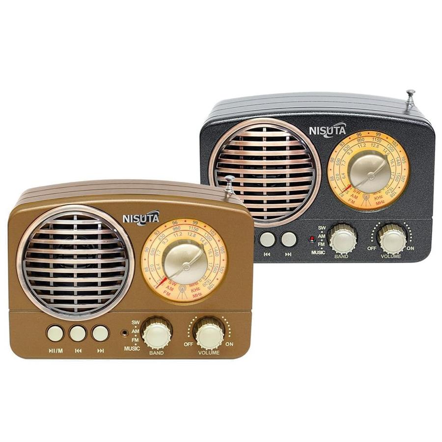 RADIO RECARGABLE NISUTA VINTAGE RV14