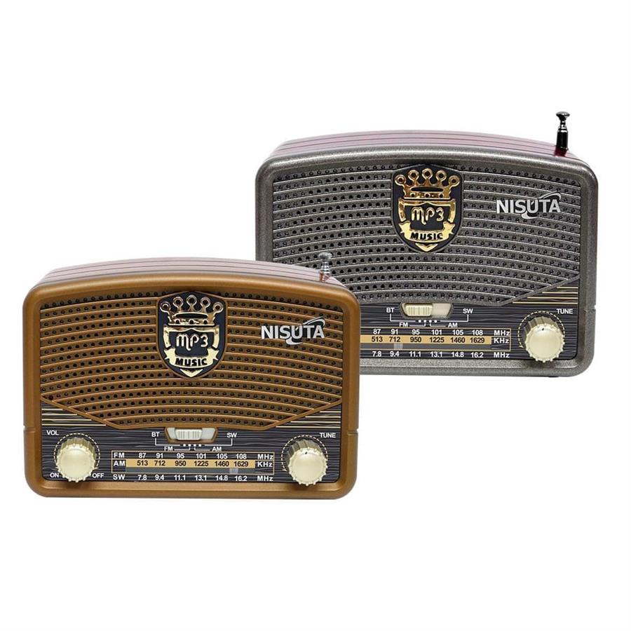 RADIO RECARGABLE NISUTA VINTAGE RV16
