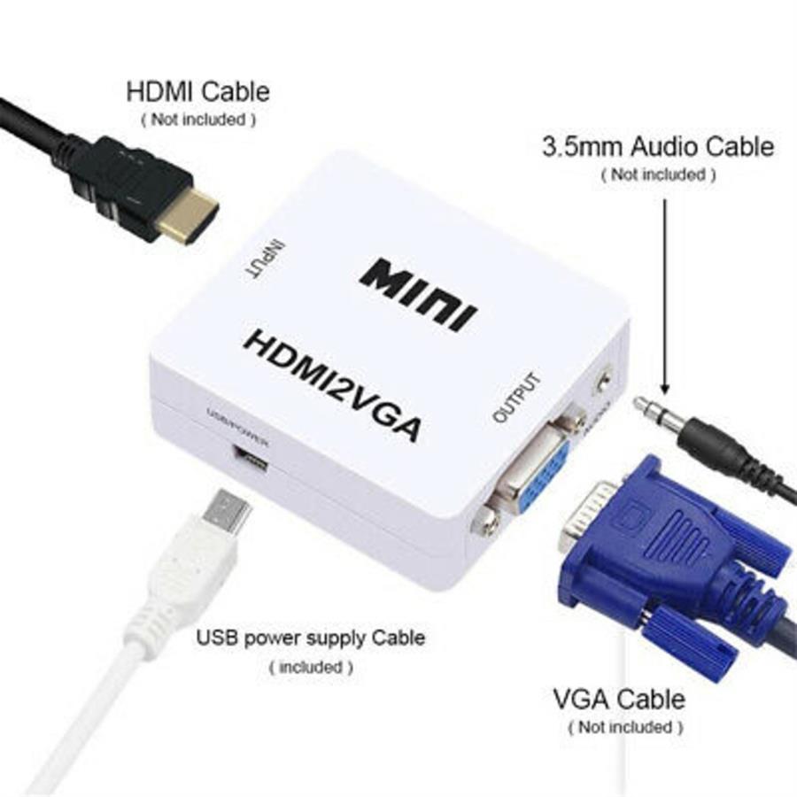 CONVERSOR HDMI - VGA