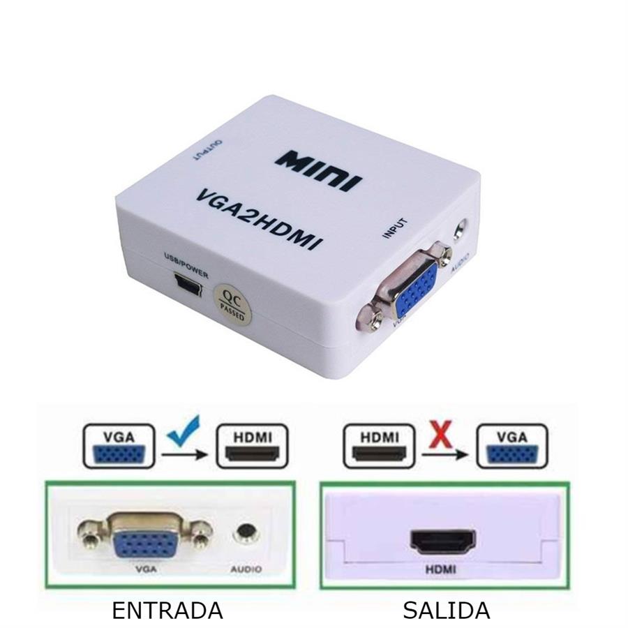 CONVERSOR VGA - HDMI