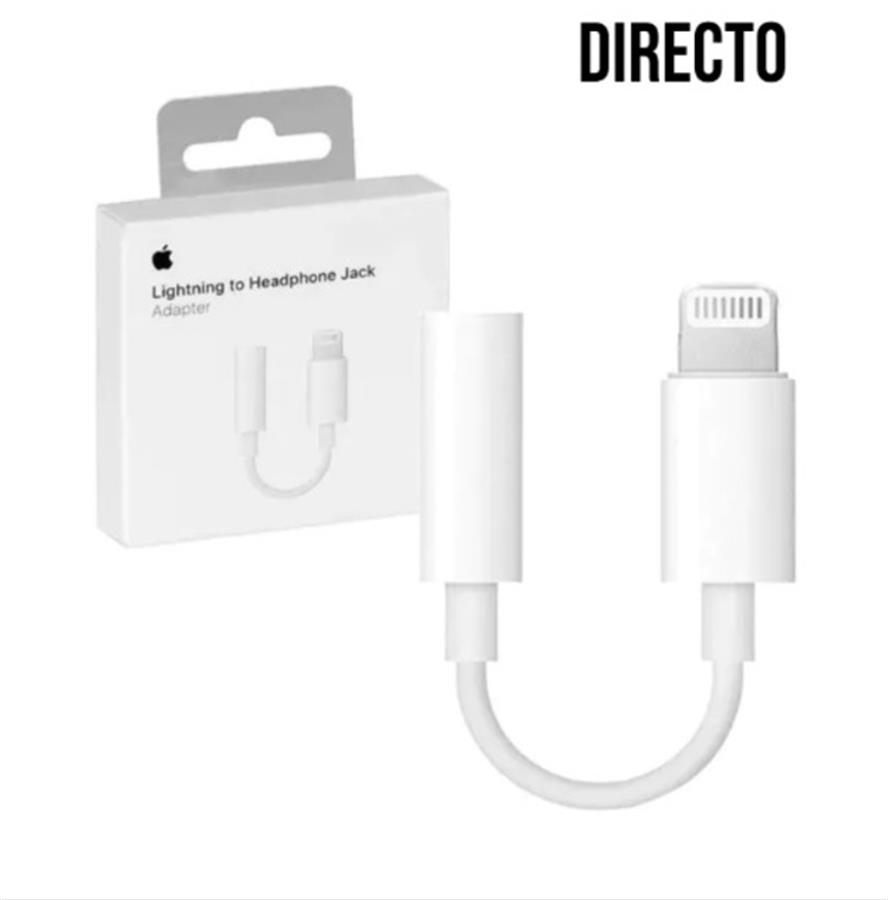 ADAPTADOR 3.5 A LIGHTNING IPHONE DIRECTO