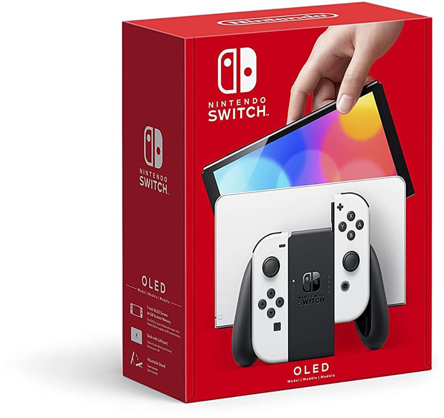CONSOLA NINTENDO SWITCH OLED 64 GB EDICION BLANCA
