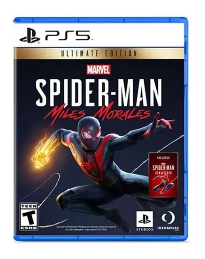 PS5 - SPIDERMAN MILES MORALES + SPIDERMAN GOTY