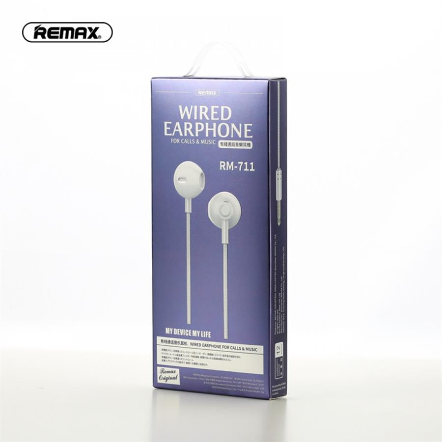 AURICULAR REMAX RM-711 - PLATEADO