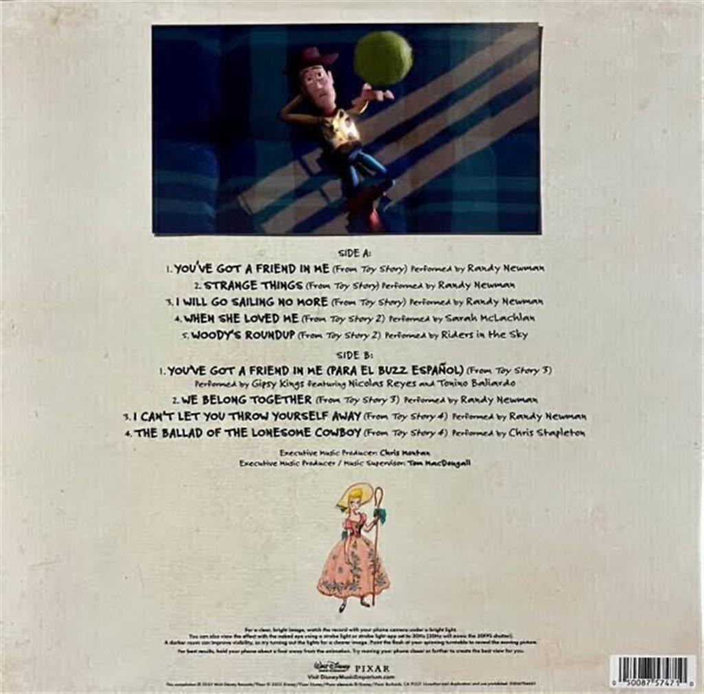 Lp - Toy Story - B.O.S Varios Interpretes