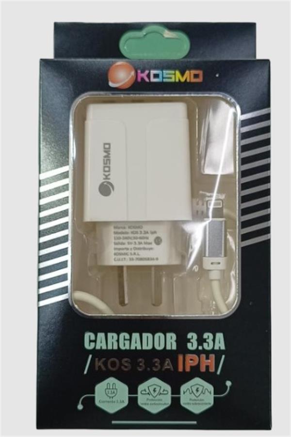 CARGADOR KOSMO 3.3 A IPHONE