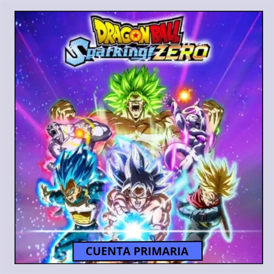 PS5 DIGITAL CUENTA PRIMARIA - DRAGON BALL: SPARKING! ZERO