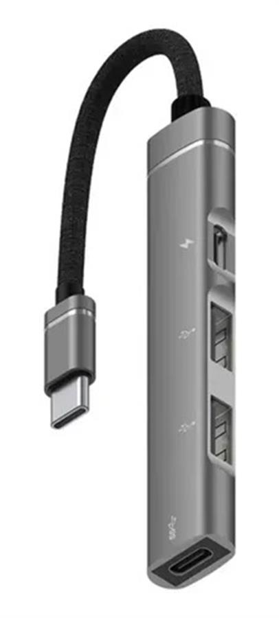 MULTIHUB AMWOOD TIPO C 4 EN 1