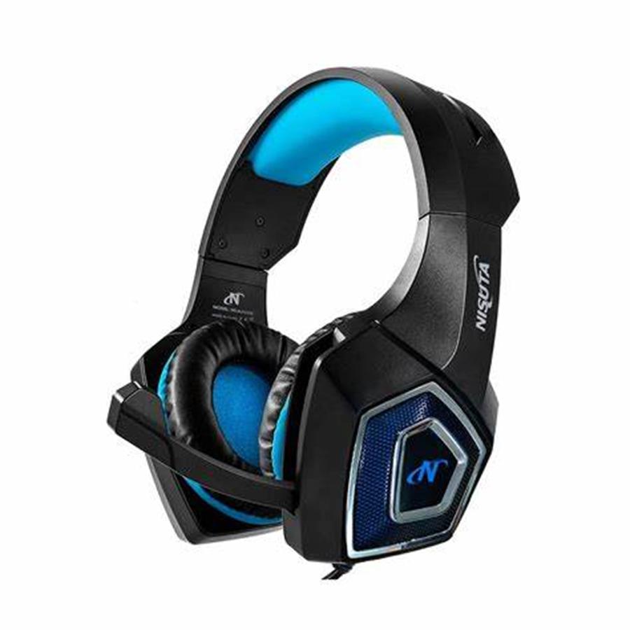 AURICULAR GAMER NISUTA AUG350 - AZUL