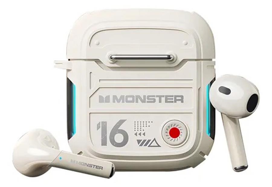 AURICULAR BLUETOOTH MONSTER XKT 16 - BLANCO