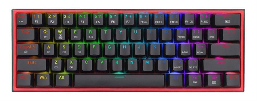 TECLADO MECANICO REDRAGON FIZZ PRO RGB NEGRO