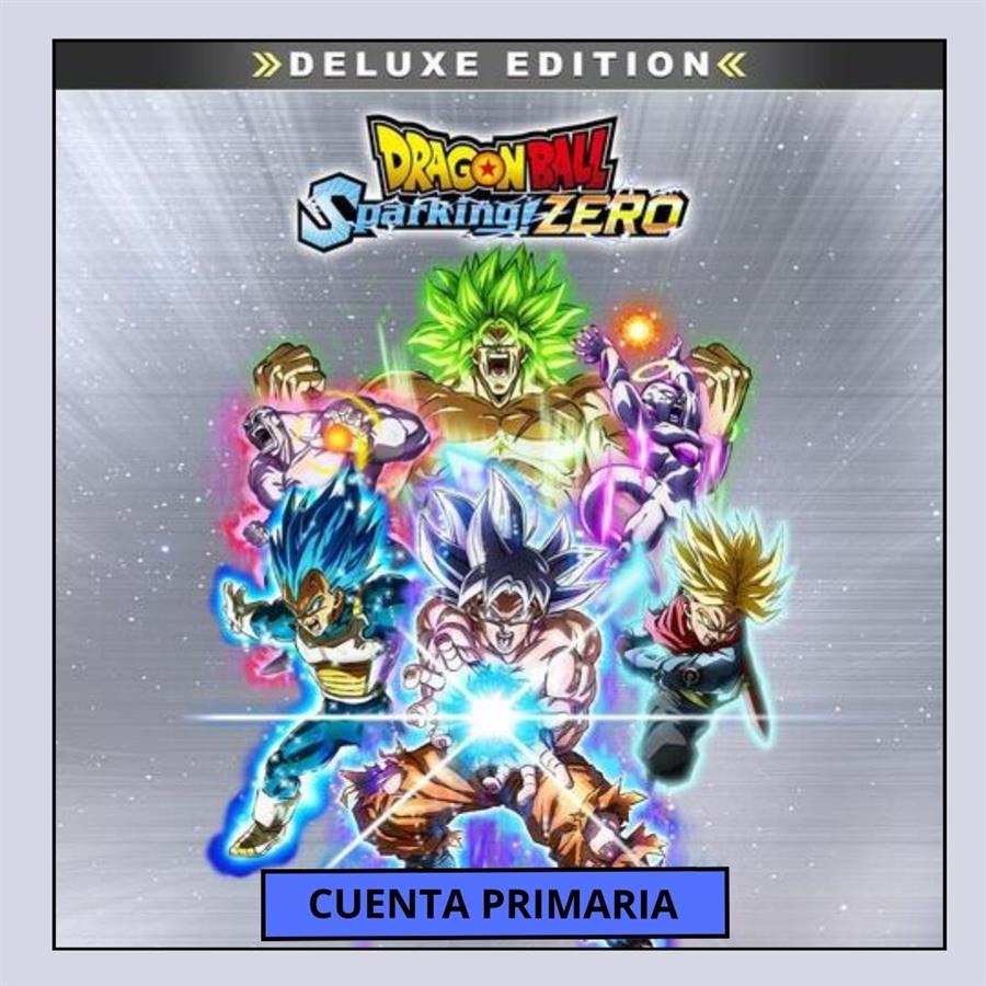 PS5 DIGITAL CUENTA PRIMARIA - DRAGON BALL: SPARKING! ZERO DELUXE EDITION