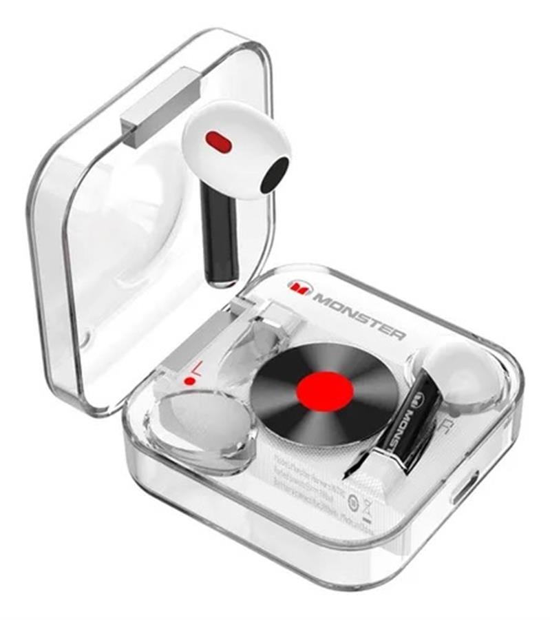 AURICULAR BLUETOOTH MONSTER XKT 01 - BLANCO