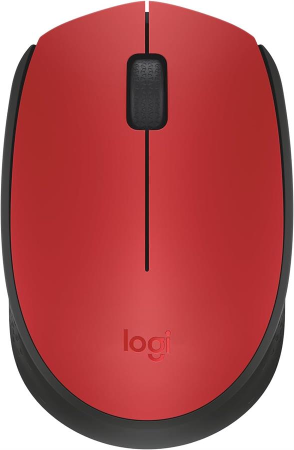 MOUSE INALAMBRICO LOGITECH M170 - ROJO