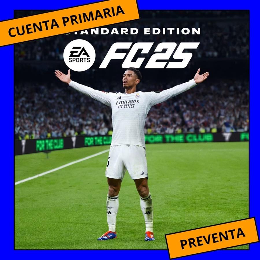 PREVENTA FC 25 - PS4 DIGITAL CUENTA PRIMARIA