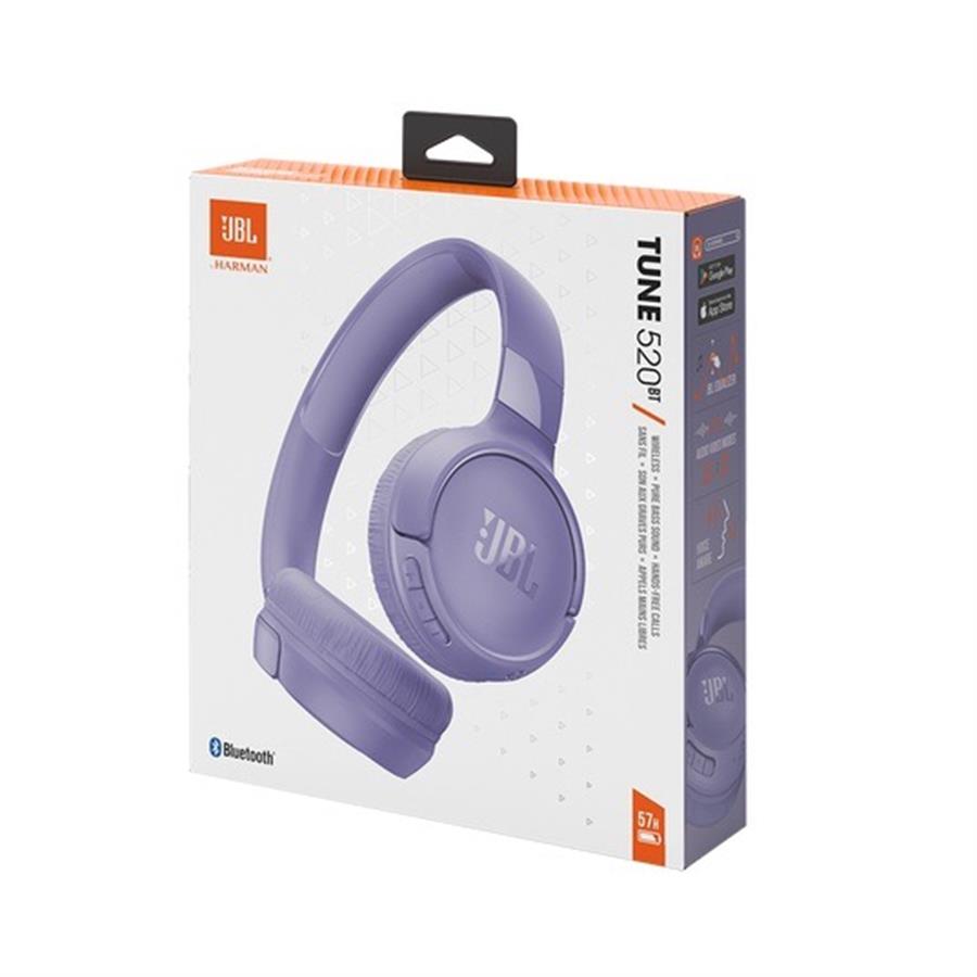 AURICULAR BLUETOOTH JBL T520 - VIOLETA
