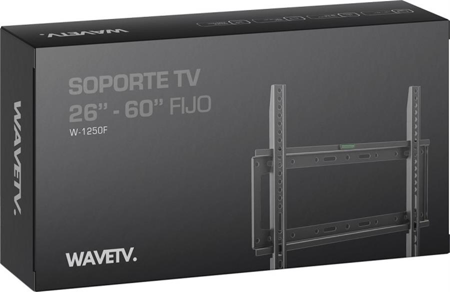 SOPORTE PARA TV FIJO 26-60" HASTA 35 KG