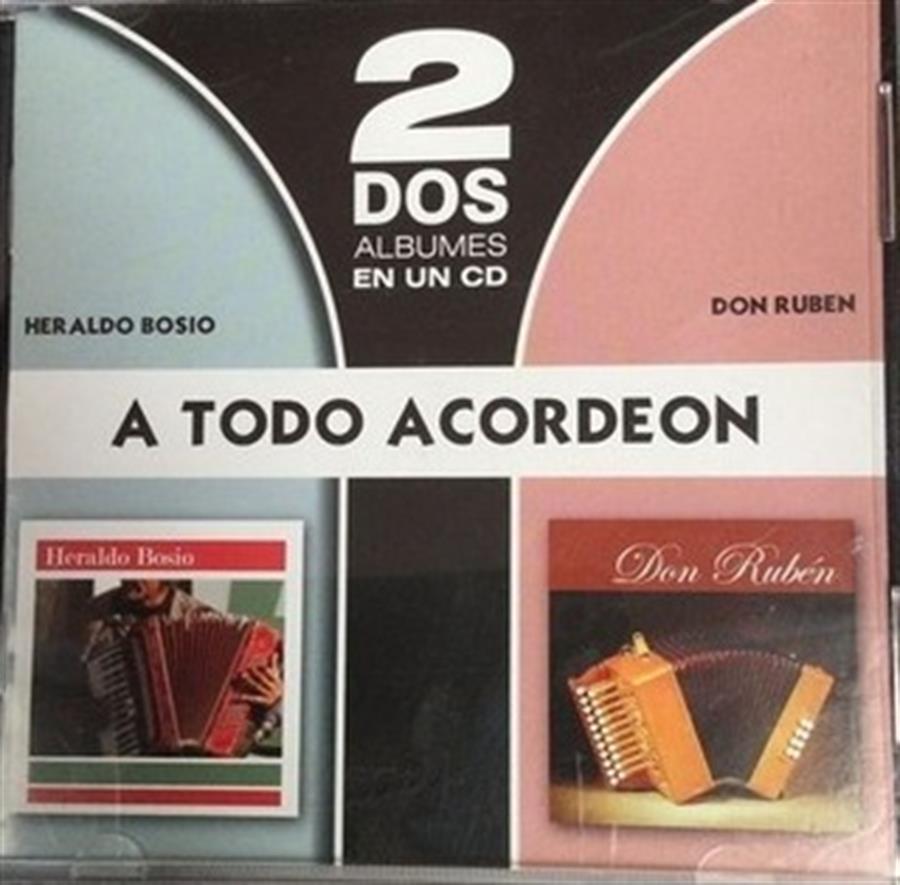 Cd - 2 Álbumes en un cd - A todo acordeon