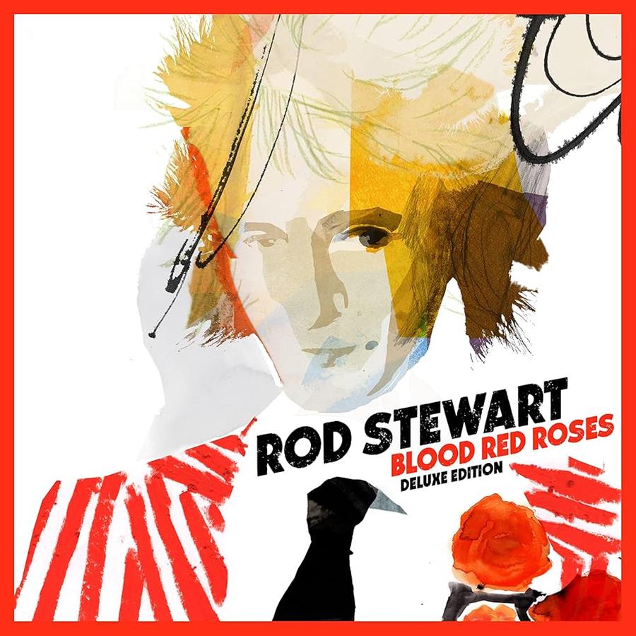 Cd - Rod Stewart - Blood red roses