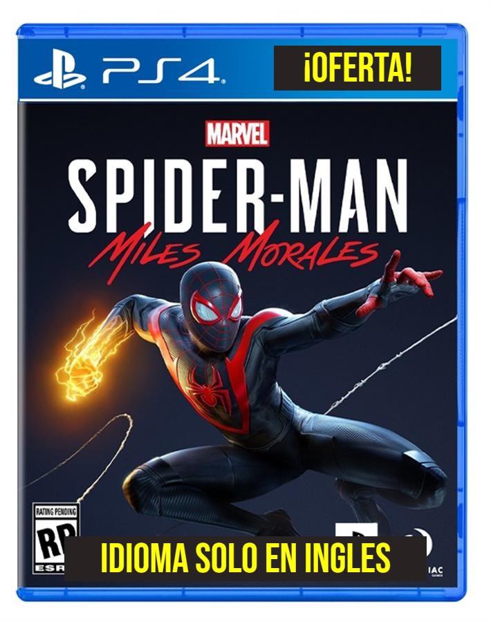 PS4 - SPIDERMAN MILES MORALES ( Solo en Ingles)