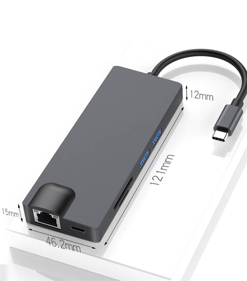 MULTIHUB TIPO C 8 EN 1 KOLKE KCH-681
