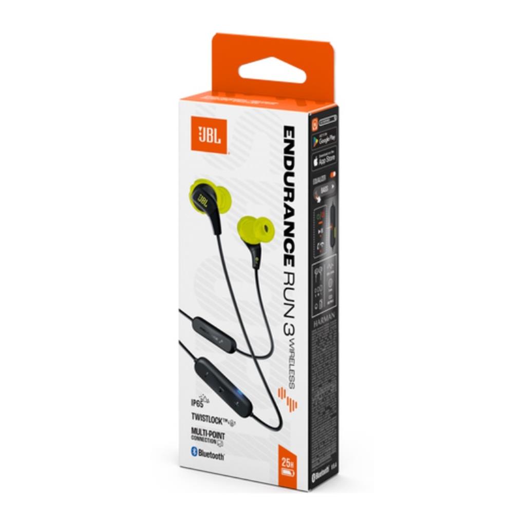 AURICULARES BLUETOOTH JBL ENDURANCE RUN 3  - NEGRO