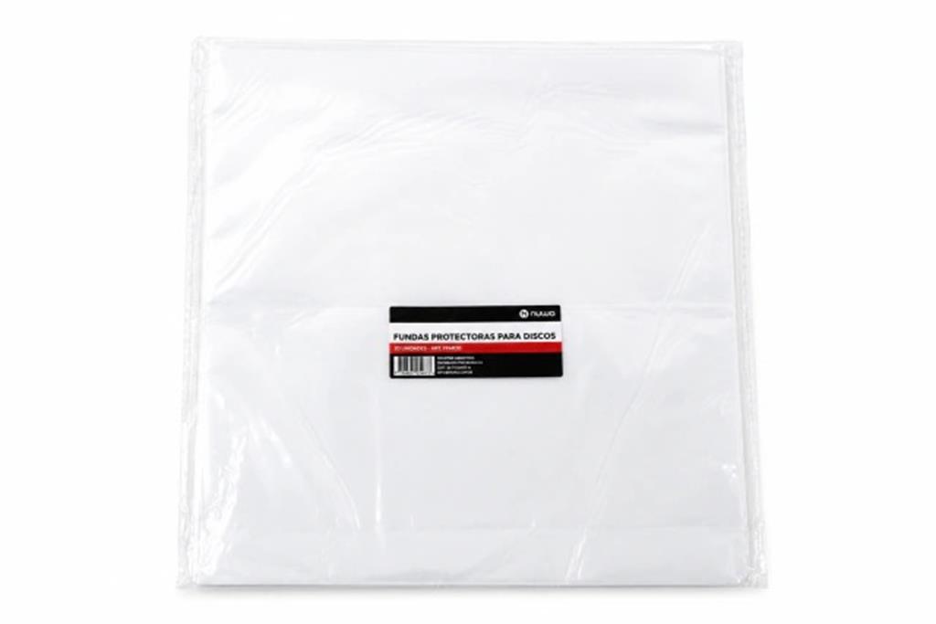 BOLSAS FUNDAS EXTERNAS PARA DISCOS DE VINILO (20 unidades)