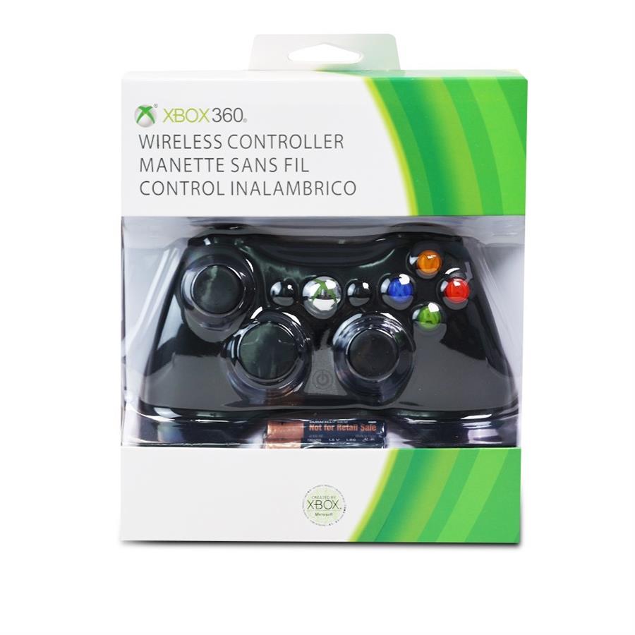 JOYSTICK XBOX 360 / PC INALAMBRICO - NEGRO