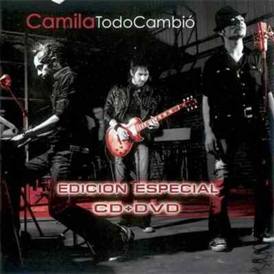 Cd+Dvd - Camila - Todo cambio Edicion Especial