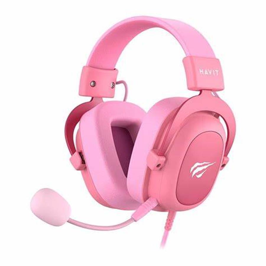 AURICULAR GAMER HAVIT H2002D 3.5MM - ROSA