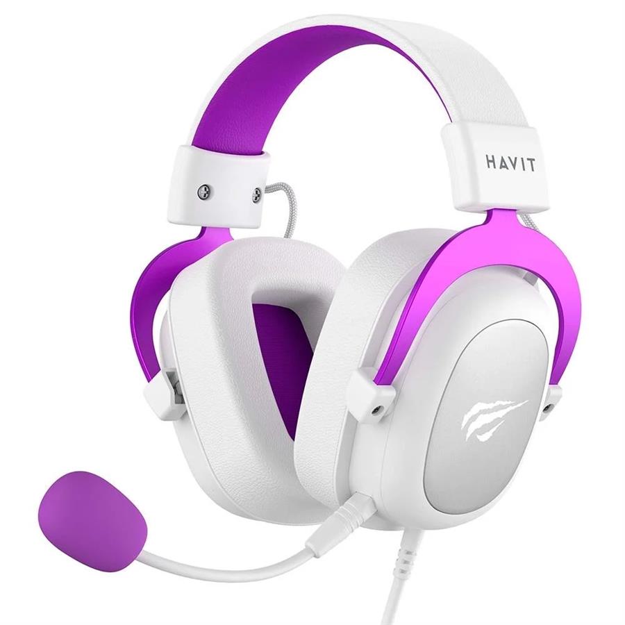 AURICULAR GAMER HAVIT H2002D 3.5MM - VIOLETA