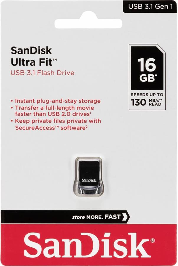 Pendrive Sandisk Ultra Fit USB 3.2 16GB