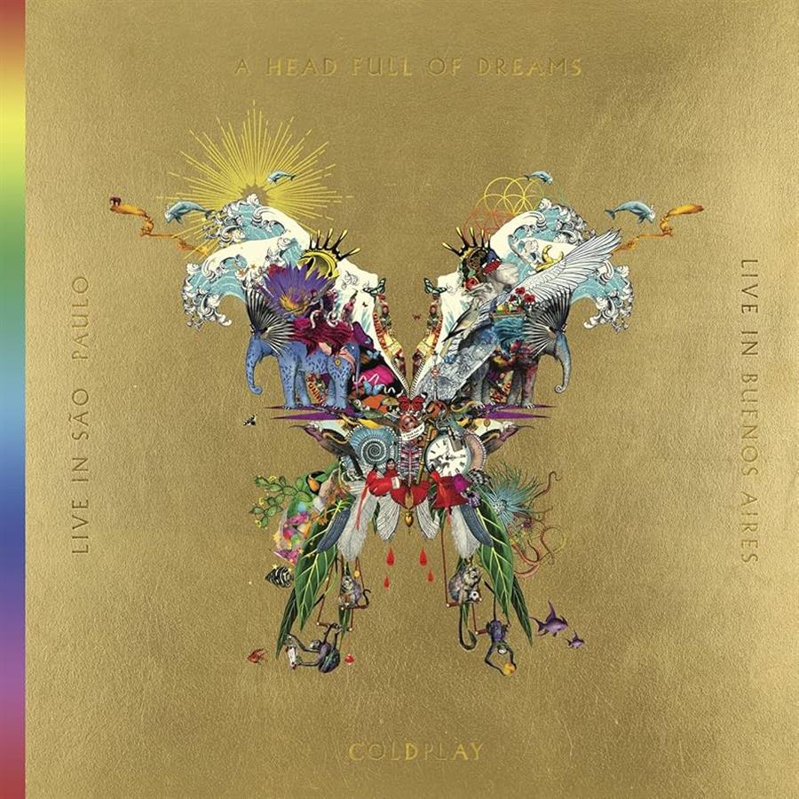 Cd+Dvd - Coldplay - A head full of dreams Live in Sao Paulo, Live in Buenos Aires