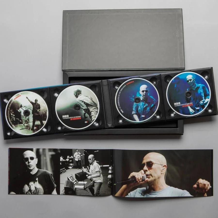 Cd - Indio Solari - En Concierto (2cds + 2 dvds)