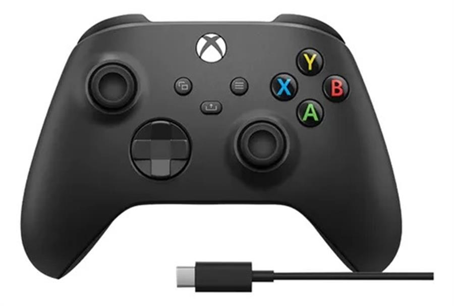 JOYSTICK INALAMBRICO XBOX SERIES S/X  NEGRO +.CABLE TIPO C