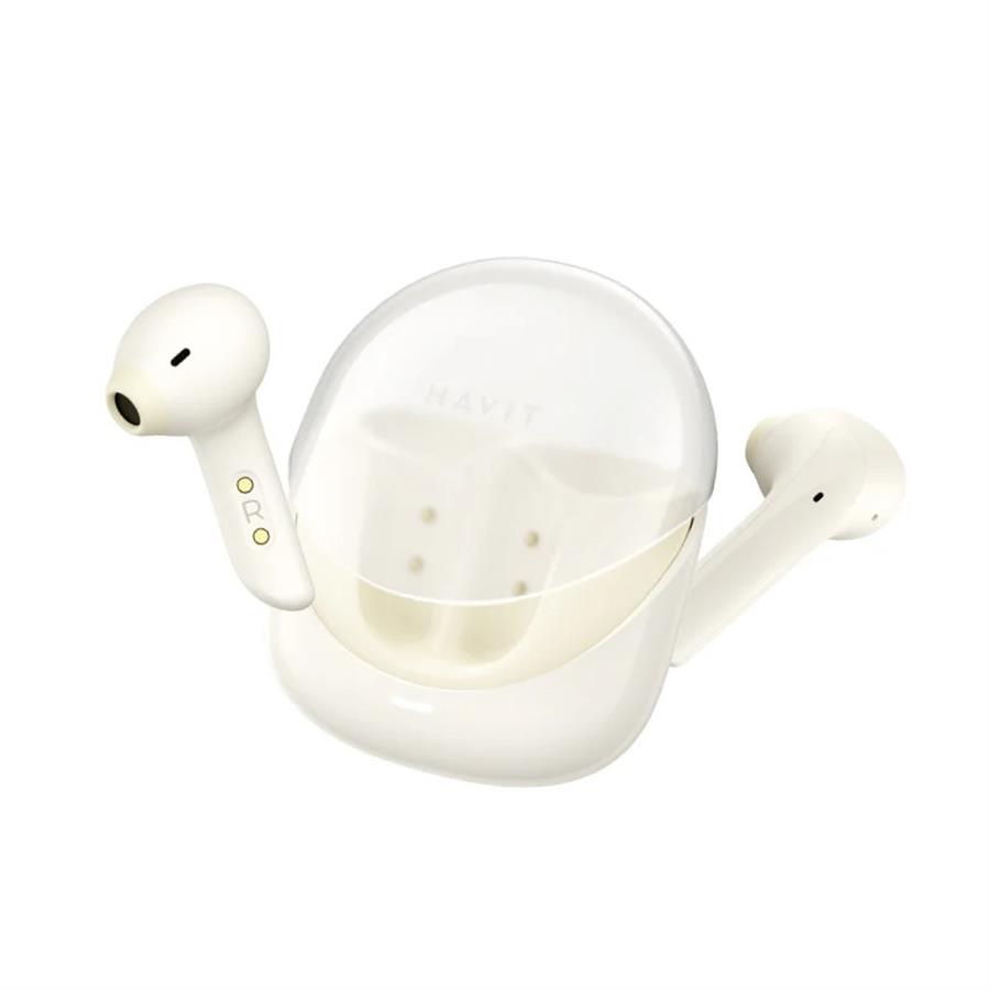 AURICULAR BLUETOOTH HAVIT MODERN BUDS BEIGE