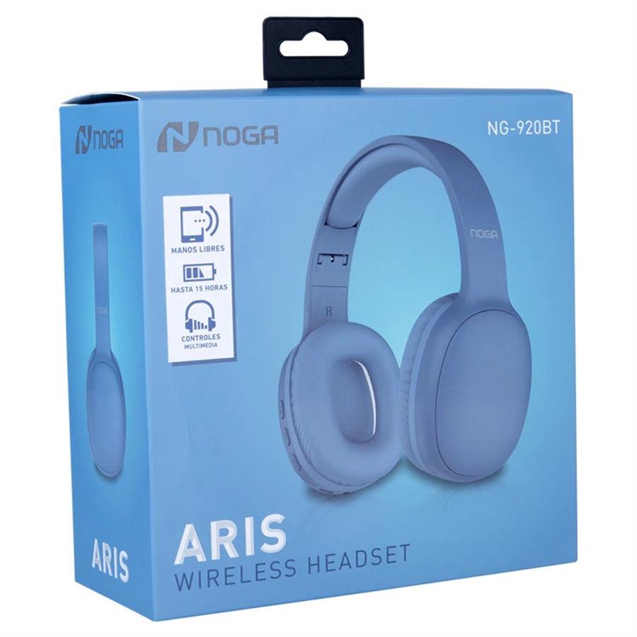 AURICULAR  BLUETOOTH NOGA BT 920 - AZUL
