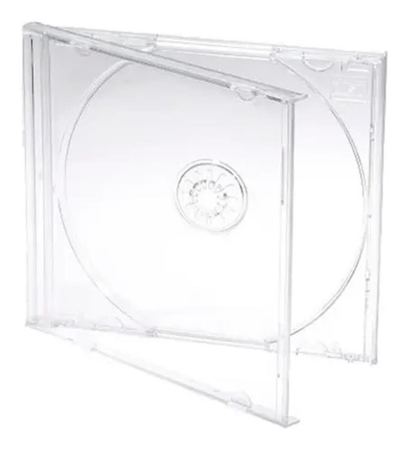 CAJA ACRILICA CD TRANSPARENTE
