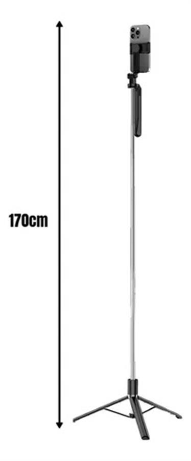 TRIPODE EXTENSIBLE PALITO SELFIE 1,70 mts