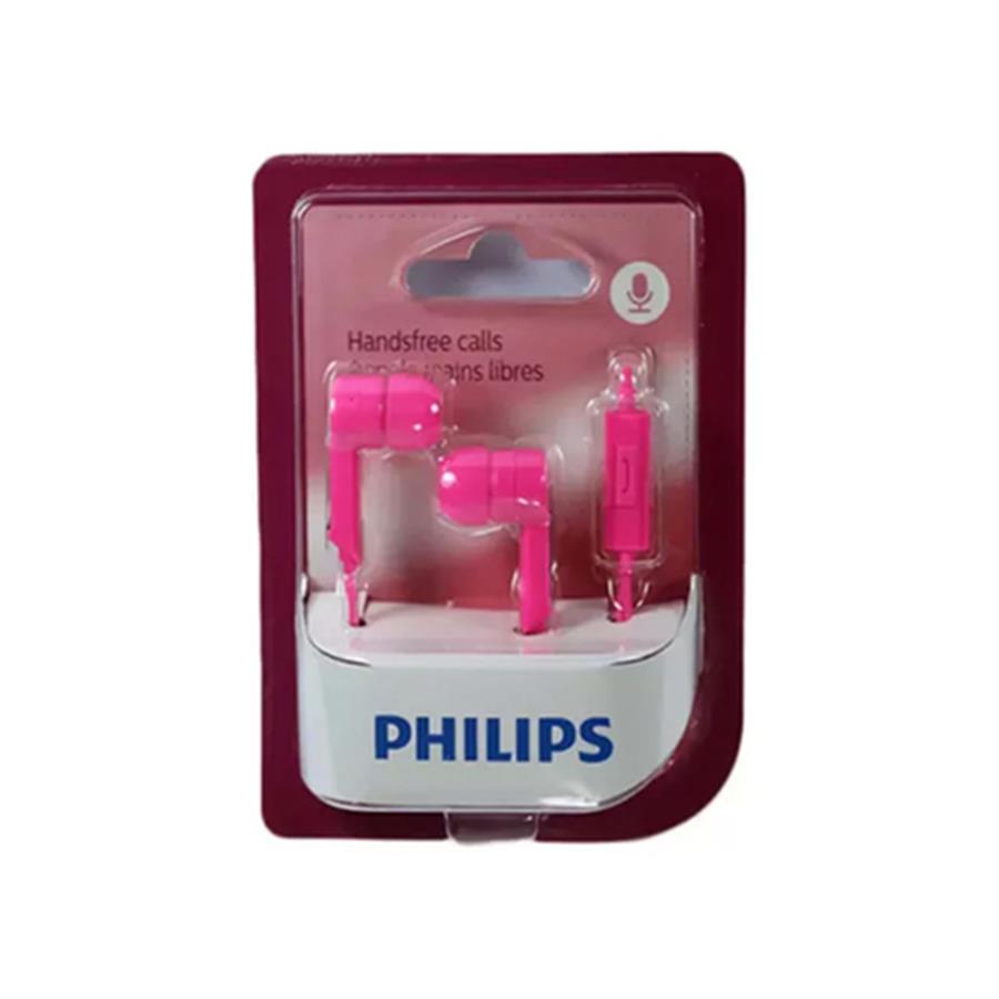 AURICULAR IN EAR PHILIPS SHE-1405 - ROSA