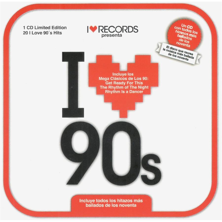 Cd -  I love records - I love 90´s