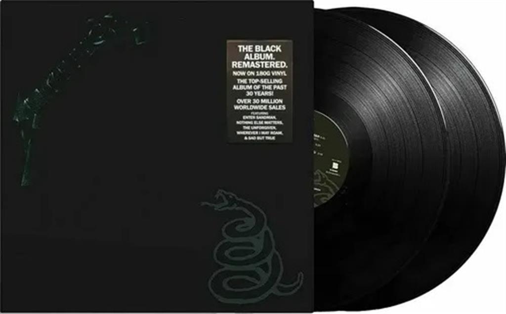 LP - Metallica - Black Album USA 2lp