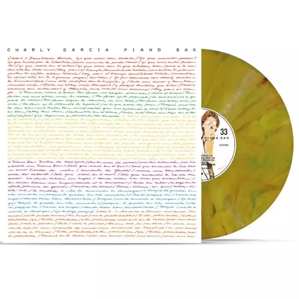 LP - Charly Garcia - Piano Bar (Vinilo Amarillo)