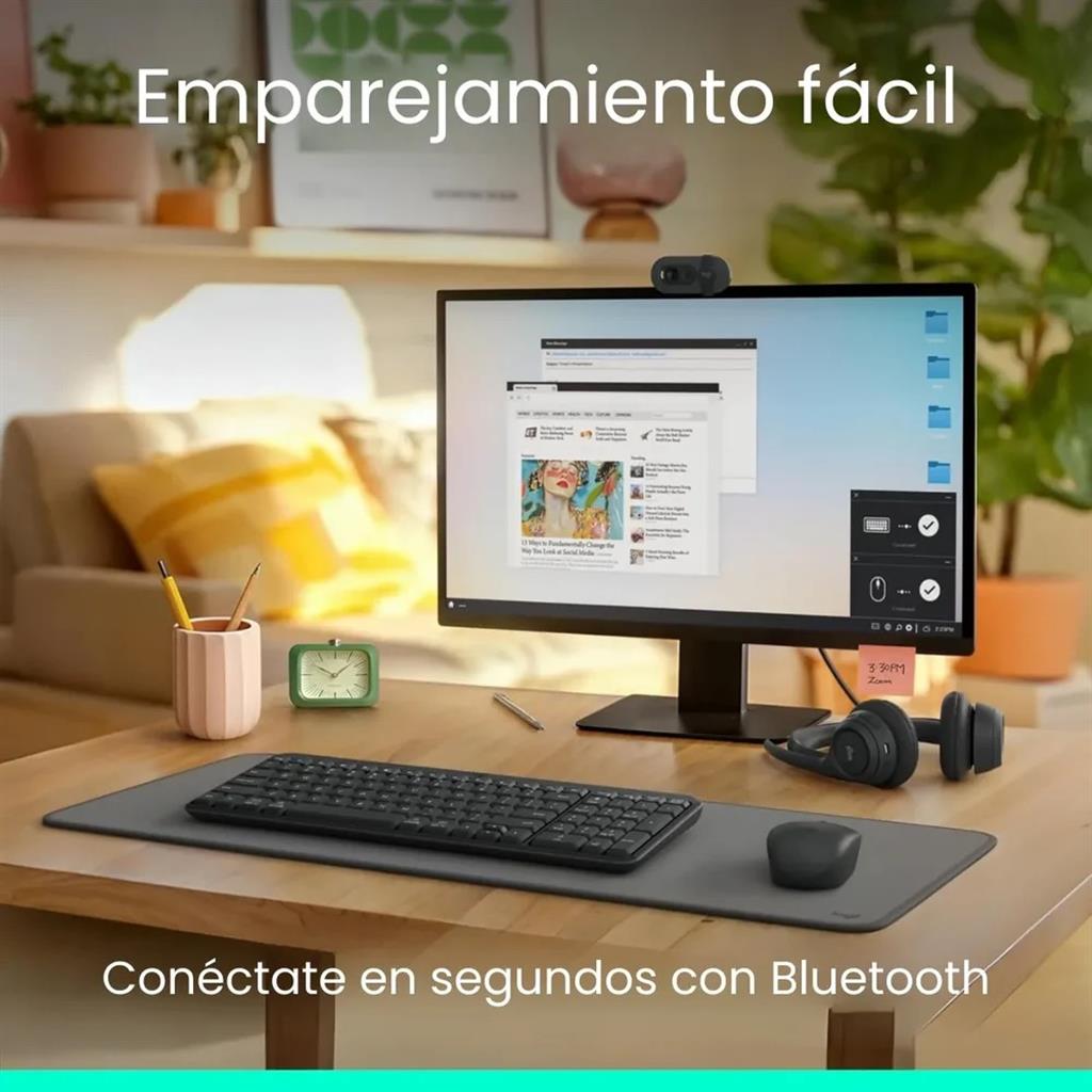 COMBO TECLADO Y MOUSE BLUETOOTH LOGITECH MK250